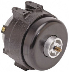 US Motors - 1/6 hp, ODP Enclosure, Auto Thermal Protection, 1,550 RPM, 230 Volt, 60 Hz, Industrial Electric AC/DC Motor - Size 48 Frame, Peripheral Mount, 1 Speed, Sleeve Bearings, B Class Insulation, CCW Drive End - Exact Industrial Supply