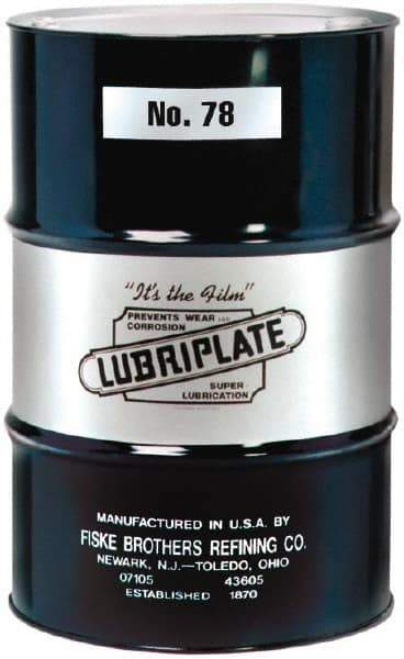 Lubriplate - 55 Gal Drum, Mineral Cooker/Sterilizer Oil - SAE 40, ISO 150, 169.5 cSt at 40°C, 15.2 cSt at 100°C - Exact Industrial Supply