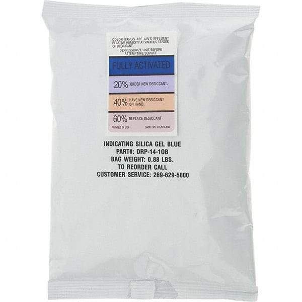 Wilkerson - Replacement Desiccant Kit with 5 Bags - For Use with Single Recharge for X25 & X04 Dryer - Exact Industrial Supply