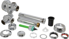 Sloan Valve Co. - 1.6/1.1 GPF Closet Manual Flush Valve - 1-1/2 Inch Pipe, 1-1/2 Inch Spud Coupling - Exact Industrial Supply