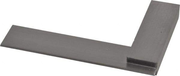 Starrett - 3" Blade Length, 2-3/8" Base Length Steel Square - 0.0002" Accuracy - Exact Industrial Supply