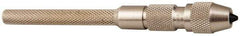 Starrett - 3-15/32" Long, 0.06" Capacity, Pin Vise - 3-15/32" Long, 0.045" Min Capacity - Exact Industrial Supply