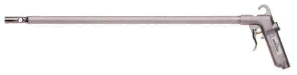 Guardair - 120 Max psi High Power Venturi Nozzle Pistol Grip Blow Gun - 1/4 NPT, 18" Tube Length, Aluminum - Exact Industrial Supply