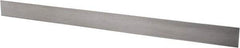 Starrett - 36 Inch Long x 2-13/32 Inch Wide x 7/32 Inch Thick, Square Edge Straightedge - 0.0004 Inch Edge Flatness, Steel, 0.0012 Inch Parallelism - Exact Industrial Supply