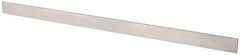 Starrett - 48 Inch Long x 2-13/32 Inch Wide x 7/32 Inch Thick, Square Edge Straightedge - 0.0004 Inch Edge Flatness, Steel, 0.0002 Inch Parallelism - Exact Industrial Supply