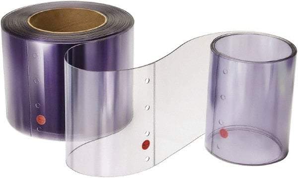 TMI, LLC - Clear Smooth Rip-A-Strip Roll Dock Curtain Strips - 16" Wide x 12' Long x 0.16" Thick, Vinyl - Exact Industrial Supply