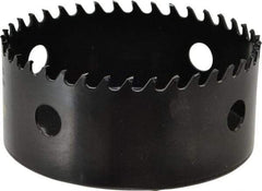 Starrett - 4-1/8" Diam, 1-5/8" Cutting Depth, Hole Saw - Carbide-Tipped Saw, Toothed Edge - Exact Industrial Supply