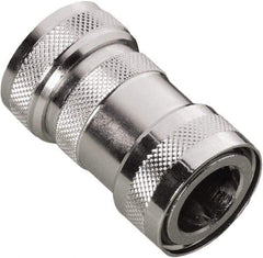 Vikan - 3/4 Garden Hose Coupler - Stainless Steel, Quick Disconnect Connector - Exact Industrial Supply