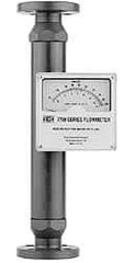 King - 2" Flange Port PVC/Hastelloy Flowmeter - 125 Max psi, 100 GPM, PVC - Exact Industrial Supply