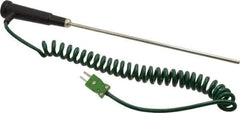 Hanna Instruments - to 1650°F, Liquid, Thermocouple Probe - 6 Sec Response Time - Exact Industrial Supply