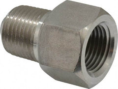 Made in USA - 1/2 Thread, 2,0000 Max psi, Pressure Snubber - Water and Light Oil, 303 Material Grade - Exact Industrial Supply