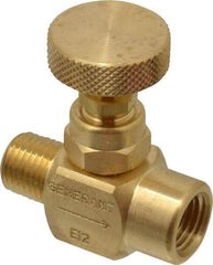 Made in USA - Needle Valve - Brass Valve - Exact Industrial Supply