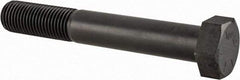 Value Collection - 1-3/4 - 5 UNC, 12" Length Under Head Hex Head Cap Screw - Partially Threaded, Grade 8 Alloy Steel, Uncoated, 2-5/8" Hex - Exact Industrial Supply