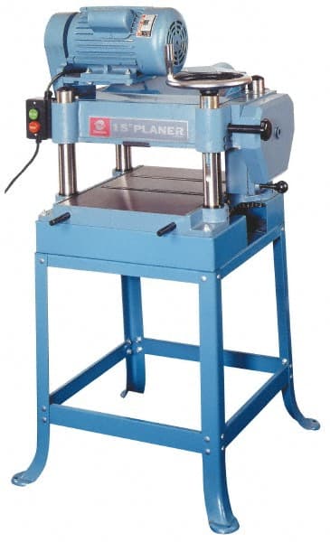Planer Machines; Cutting Width (Inch): 15; Cutting Width (mm): 381.00; Maximum Cutting Thickness: 6 to 152 mm; 1/4 to 6 in; Maximum Cutting Width: 381.0 mm; 15 in; Depth of Cut (mm): 3.18; Depth of Cut (Inch): 1/8; Depth Of Cut: 3.18 mm; Number Of Cutting