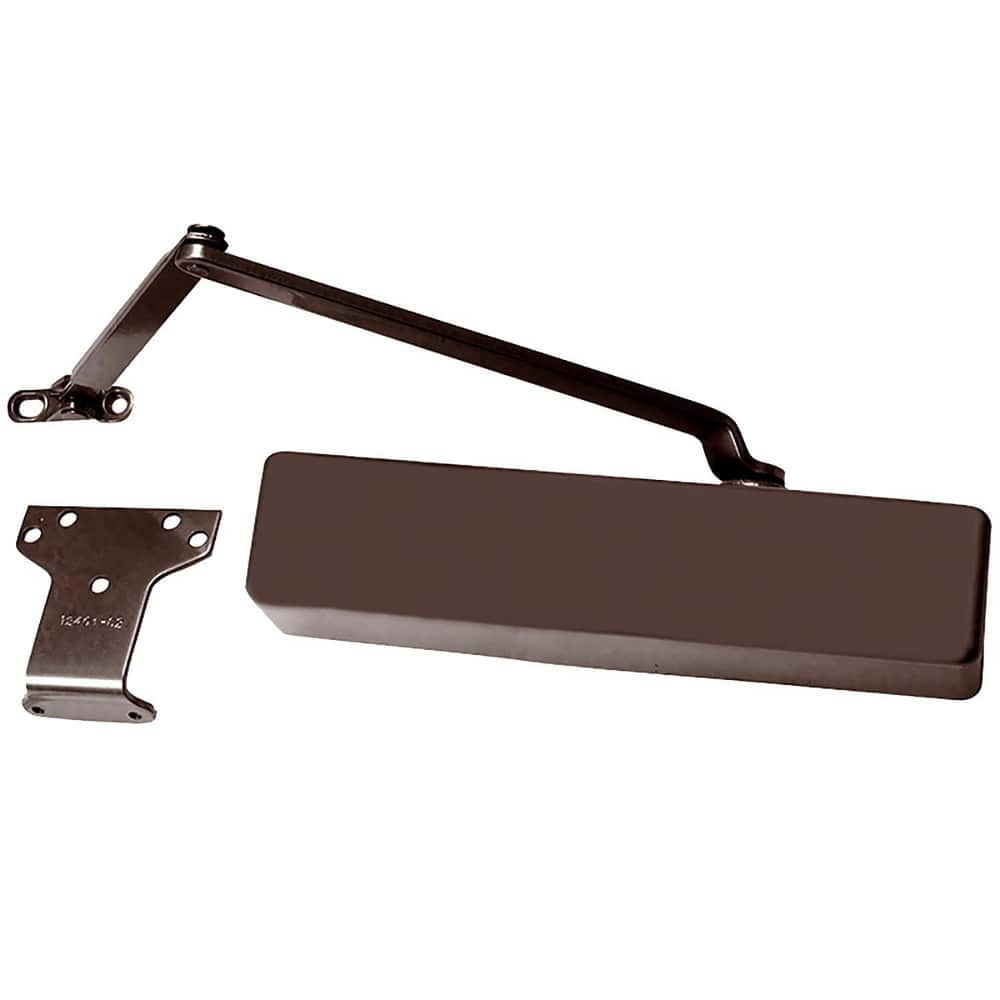 Door Closer Damper: 200 lb Load Capacity Plastic, Non-Handed