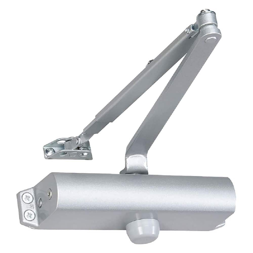 Door Closer Damper: 200 lb Load Capacity Aluminum, Non-Handed