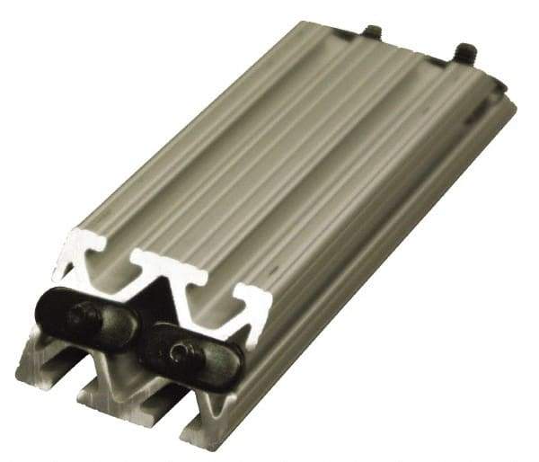 80/20 Inc. - 1" Wide, 6" High, Open Shelving 45° Support Bracket - Aluminum, Use with Series 10 - 1020 Extrusion - Exact Industrial Supply