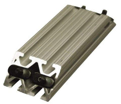 80/20 Inc. - 1" Wide, 6" High, Open Shelving 45° Support Bracket - Aluminum, Use with Series 10 - 1020 Extrusion - Exact Industrial Supply