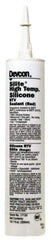 Devcon - 10.3 oz Cartridge Red RTV Silicone Joint Sealant - 500°F Max Operating Temp - Exact Industrial Supply