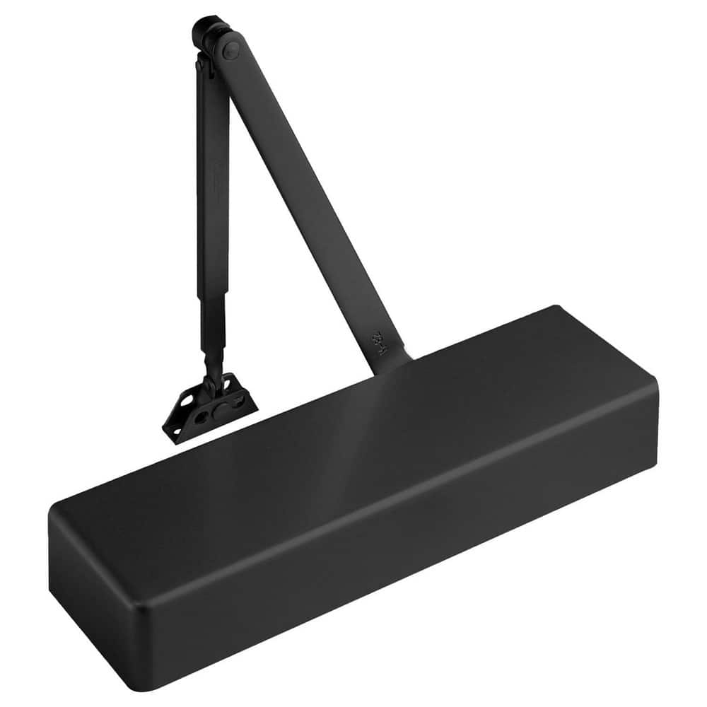 Door Closer Damper: 200 lb Load Capacity Plastic, Non-Handed