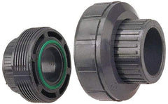 NIBCO - 1-1/2" Polypropylene Plastic Pipe Fitting - FPT x FPT End Connections - Exact Industrial Supply