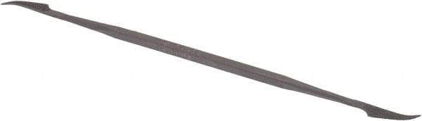 Grobet - 6" Riffler Precision Swiss Pattern File - Die Sinker's Handle - Exact Industrial Supply