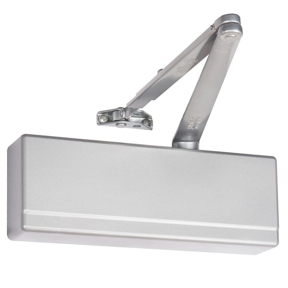 Door Closer Damper: 200 lb Load Capacity Plastic, Non-Handed