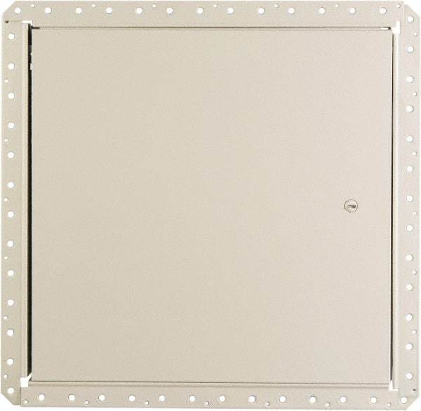 Karp - 20" Wide x 20" High, Steel Flush Access Door for Drywall - 18" Opening Width, 18" Opening Height - Exact Industrial Supply