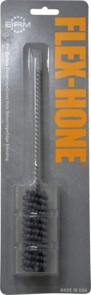 Brush Research Mfg. - 7/8" Bore Diam, 240 Grit, Silicon Carbide Flexible Hone - Extra Fine, 8" OAL - Exact Industrial Supply
