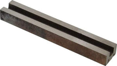 Eclipse - 3/8" Channel Width, 6" Long, 18 kg Max Pull Force, Rectangle Alnico Channel Magnet - 1" Overall Width, 550°C Max Operating Temp, 5/8" High, Grade 5 Alnico - Exact Industrial Supply