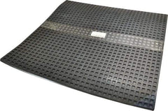 Mason Ind. - 18" Long x 18" Wide x 5/16" Thick, Nitrile, Machinery Leveling Pad & Mat - Blue - Exact Industrial Supply