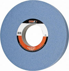 Camel Grinding Wheels - 16" Diam x 5" Hole x 2" Thick, I Hardness, 46 Grit Surface Grinding Wheel - Aluminum Oxide, Type 1, Coarse Grade, 1,671 Max RPM, Vitrified Bond, No Recess - Exact Industrial Supply