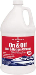 CRC - Water-Based Solution Hull and Bottom Cleaner - 1 Gallon Bottle, 32° F Freezing Point - Exact Industrial Supply