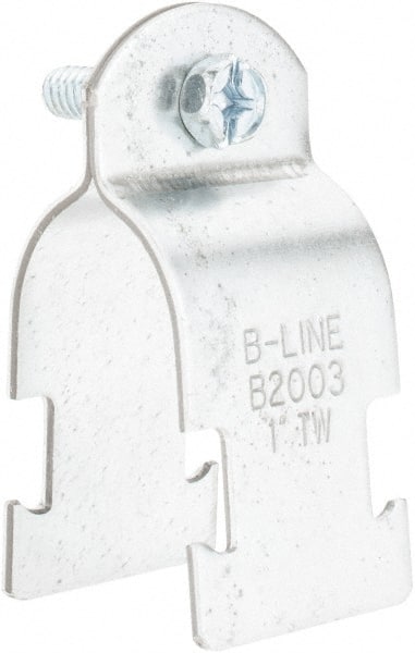 Cooper B-Line - Zinc Pipe Clamp for 1" Conduit - Exact Industrial Supply