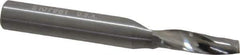 Onsrud - 3/16" Cutting Diam x 5/8" Length of Cut, 1 Flute, Upcut Spiral Router Bit - Uncoated, Right Hand Cut, Solid Carbide, 2" OAL x 1/4" Shank Diam, Single Edge, 21° Helix Angle - Exact Industrial Supply