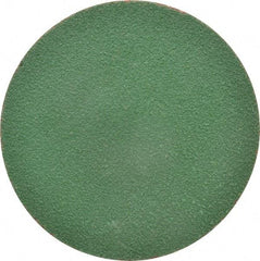 Merit Abrasives - 3" Disc Diam, 60 Grit, Zirconia Alumina Quick Change Disc - Type R Attaching System, Coated, Green, Medium Grade, 20,000 RPM - Exact Industrial Supply