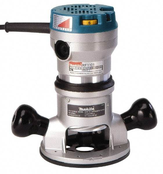 Makita - Electric Routers Collet Size (Inch): 1/4; 1/2 Router Type: Fixed Base - Exact Industrial Supply