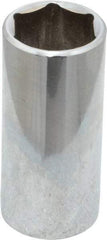 Blackhawk by Proto - 3/8" Drive, Deep Hand Socket - 6 Points, 2-13/64" OAL, Chrome Finish - Exact Industrial Supply