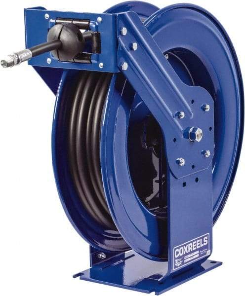 CoxReels - 50' Spring Retractable Hose Reel - 1,250 psi, Hose Included - Exact Industrial Supply