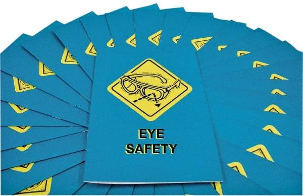 Marcom - Eye Safety Training Booklet - English, Safety Meeting Series - Exact Industrial Supply
