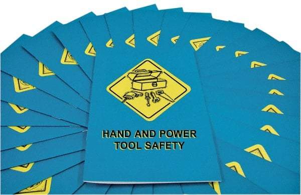 Marcom - Hand and Power Tool Safety Training Booklet - English and Spanish, Safety Meeting Series - Exact Industrial Supply