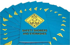 Marcom - Safety Showers and Eye Washes Training Booklet - English and Spanish, Safety Meeting Series - Exact Industrial Supply