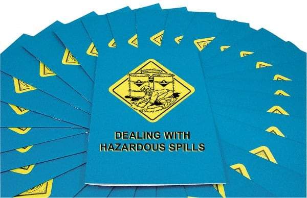 Marcom - Dealing with Hazardous Spills Training Booklet - English and Spanish, Safety Meeting Series - Exact Industrial Supply