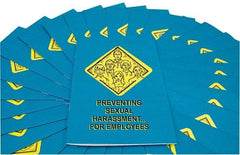 Marcom - Preventing Sexual Harassment for Employees Training Booklet - English and Spanish, Safety Meeting Series - Exact Industrial Supply