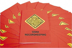 Marcom - OSHA Record Keeping Training Booklet - English and Spanish, Regulatory Compliance Series - Exact Industrial Supply