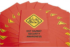 Marcom - DOT HazMat Security Awareness Training Booklet - English, Regulatory Compliance Series - Exact Industrial Supply