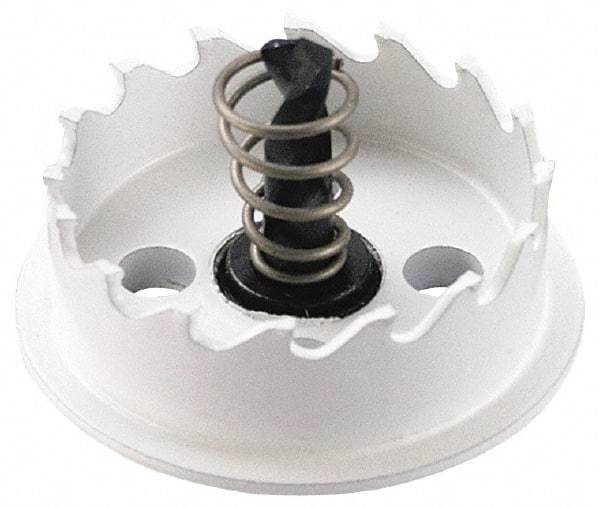 Lenox - 1-3/4" Diam, 1/2" Cutting Depth, Hole Saw - Carbide-Tipped Saw, Toothed Edge - Exact Industrial Supply
