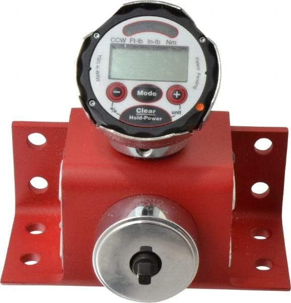 Proto - 720 to 7,200 In/Lb Electronic Torque Tester - 3/4" Drive, 1% Accuracy - Exact Industrial Supply