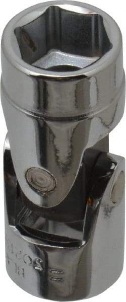 Blackhawk by Proto - 3/8" Drive, Standard Hand Socket - 6 Points, 1-29/32" OAL, Alloy Steel, Chrome Finish - Exact Industrial Supply