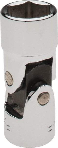 Blackhawk by Proto - 3/8" Drive, Standard Hand Socket - 6 Points, 2" OAL, Alloy Steel, Chrome Finish - Exact Industrial Supply